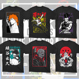 700+ Anime Vector T-shirt Designs Ultimate Bundle Templates