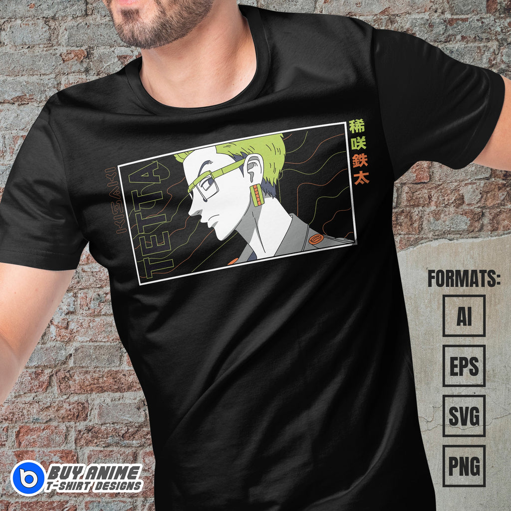 Tetta Kisaki Tokyo Revengers Anime Vector T-shirt Design Template