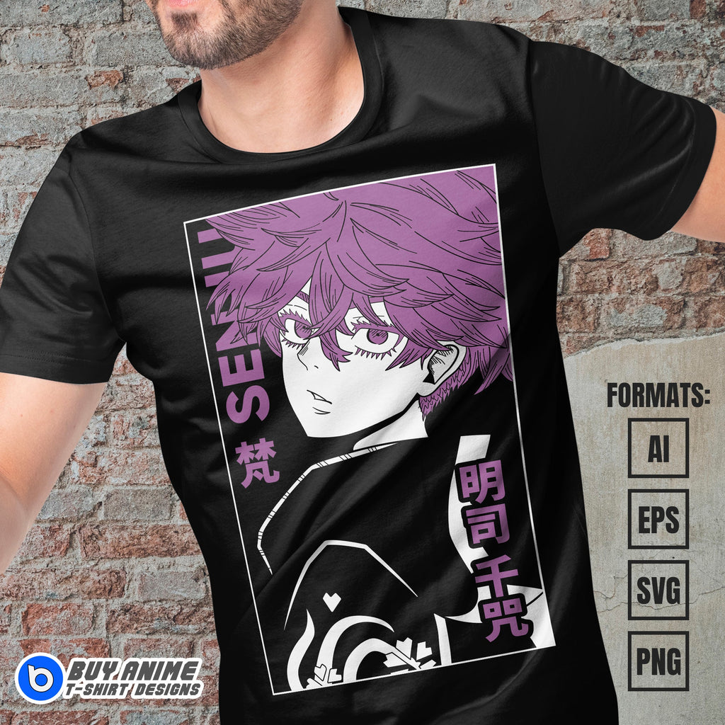 Tokyo Revengers Anime Vector T-shirt Design Template #6