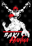 Baki Anime Vector T-shirt Designs Bundle Templates