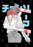 Chainsaw Man Anime Vector T-shirt Designs Bundle Templates