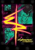 Cyberpunk Edgerunners Anime Vector T-shirt Designs Bundle Templates