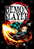 Demon Slayer Anime Vector T-shirt Designs Bundle Templates #4