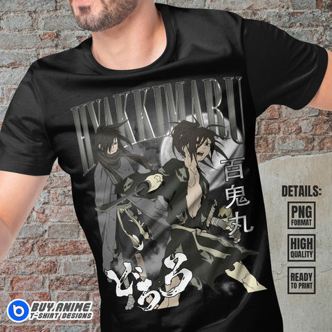 Hyakkimaru Dororo Anime Bootleg T-shirt Design