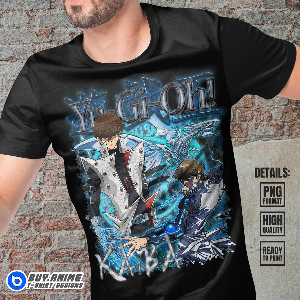 Kaiba Yu Gi Oh Anime Bootleg T-shirt Design