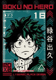 My Hero Academia Anime Vector T-shirt Designs Bundle Templates