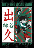 My Hero Academia Anime Vector T-shirt Designs Bundle Templates