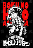 My Hero Academia Anime Vector T-shirt Designs Bundle Templates #2