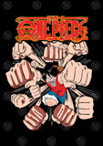 One Piece Anime Vector T-shirt Designs Bundle Templates #2