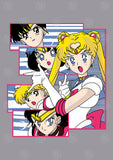 Sailor Moon Anime Vector T-shirt Designs Bundle Templates