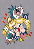 Sailor Moon Anime Vector T-shirt Designs Bundle Templates #2