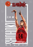 Slam Dunk Anime Vector T-shirt Designs Bundle Templates